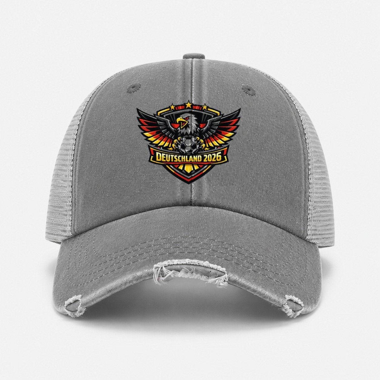 Grey — front view