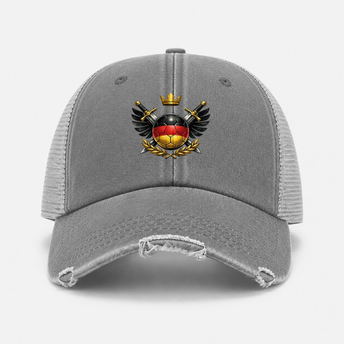 Grey — front view