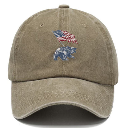 Bear Flag Logo Classic Cap – Warm Sand