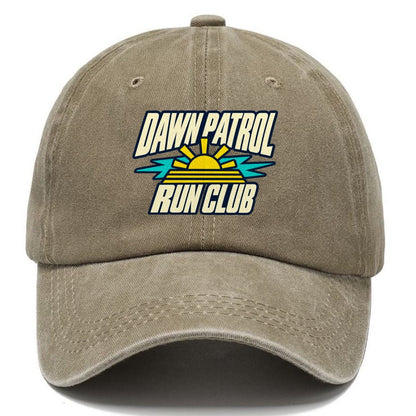 Dawn Patrol Run Club 90S Running Clubs Classic Cap – Warm Sand