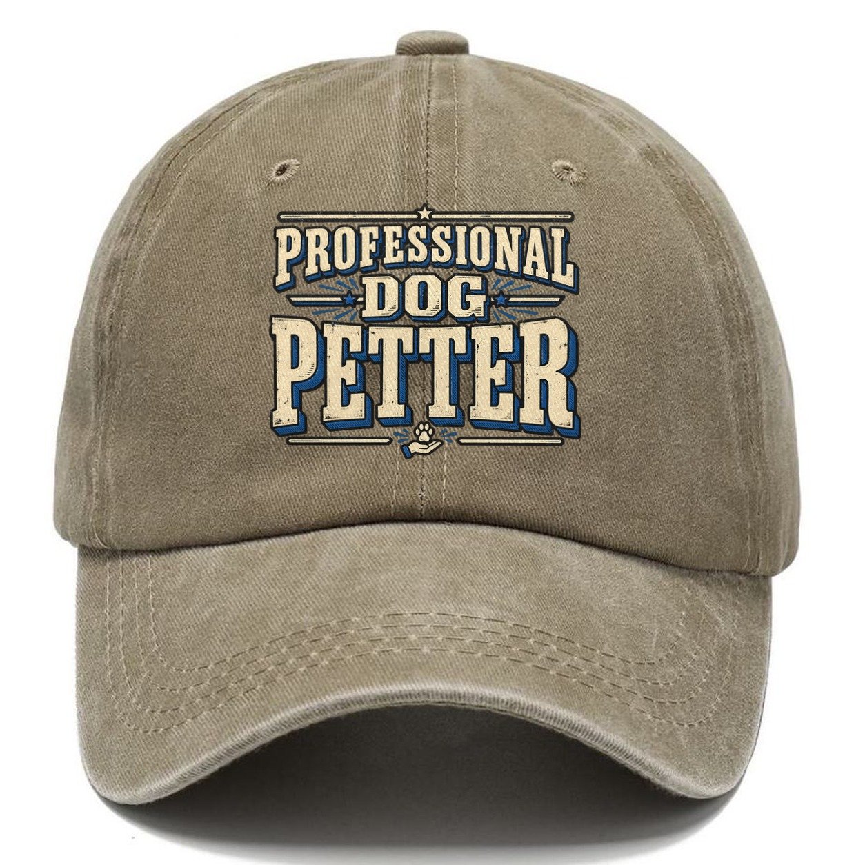 Professional Dog Petter American Wit Classic Cap – Warm Sand