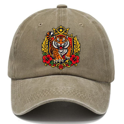 Malaysia Heraldic Crest Country Logos Classic Cap – Warm Sand