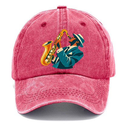 Jazz Saxophonist Classic Cap – Pomegranate Blush