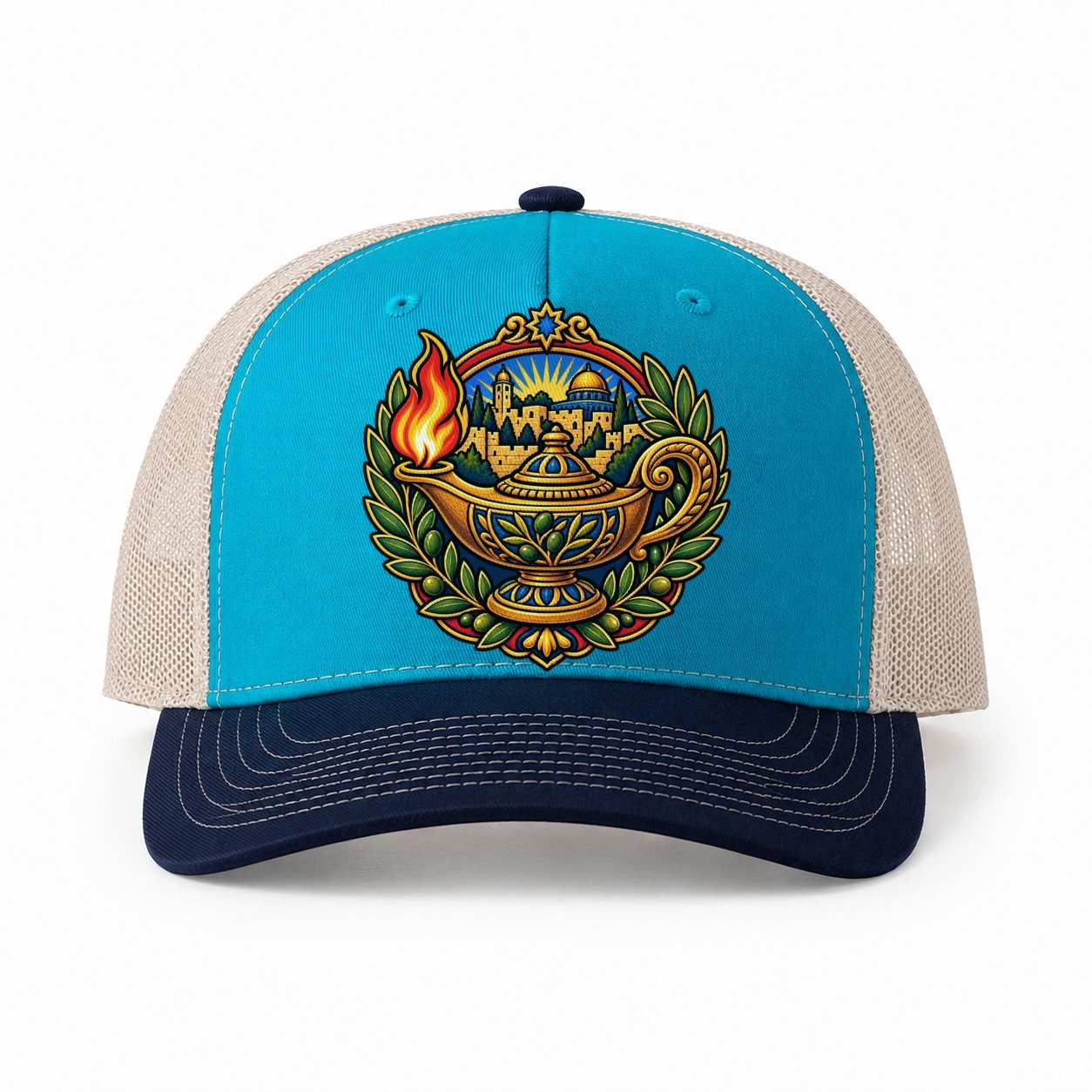 Teal-Navy — front view