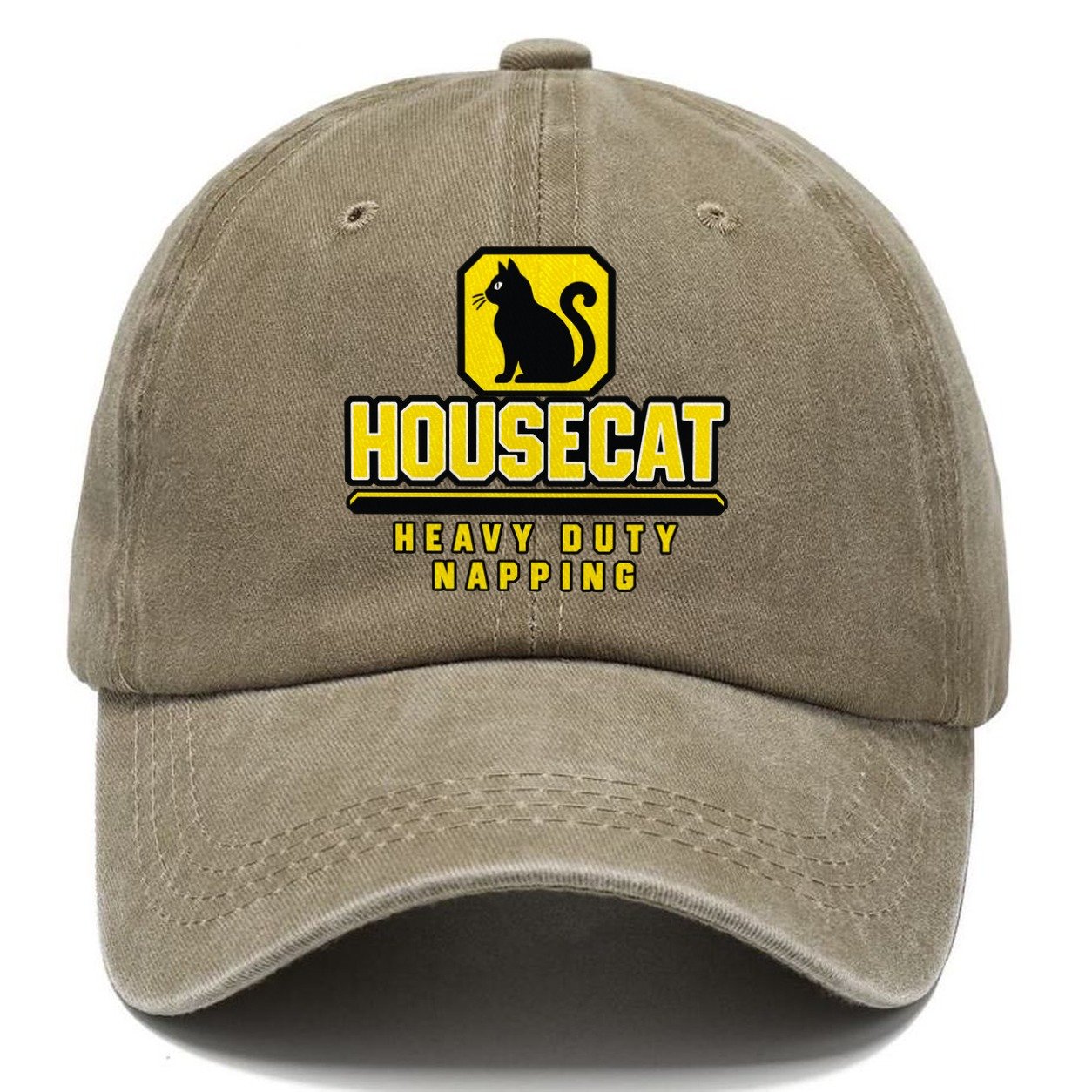 Housecat Heavy Duty Napping Heavy Duty Classic Cap – Warm Sand