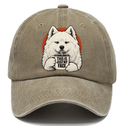 Samoyed Mug Truths Dog Mug Truths Classic Cap – Warm Sand
