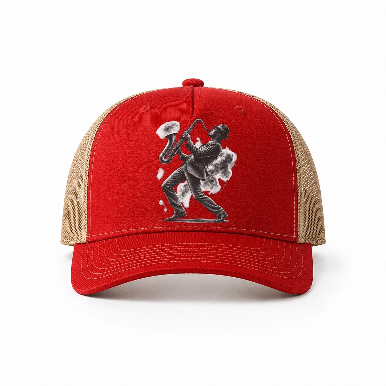 Red-Khaki — front view