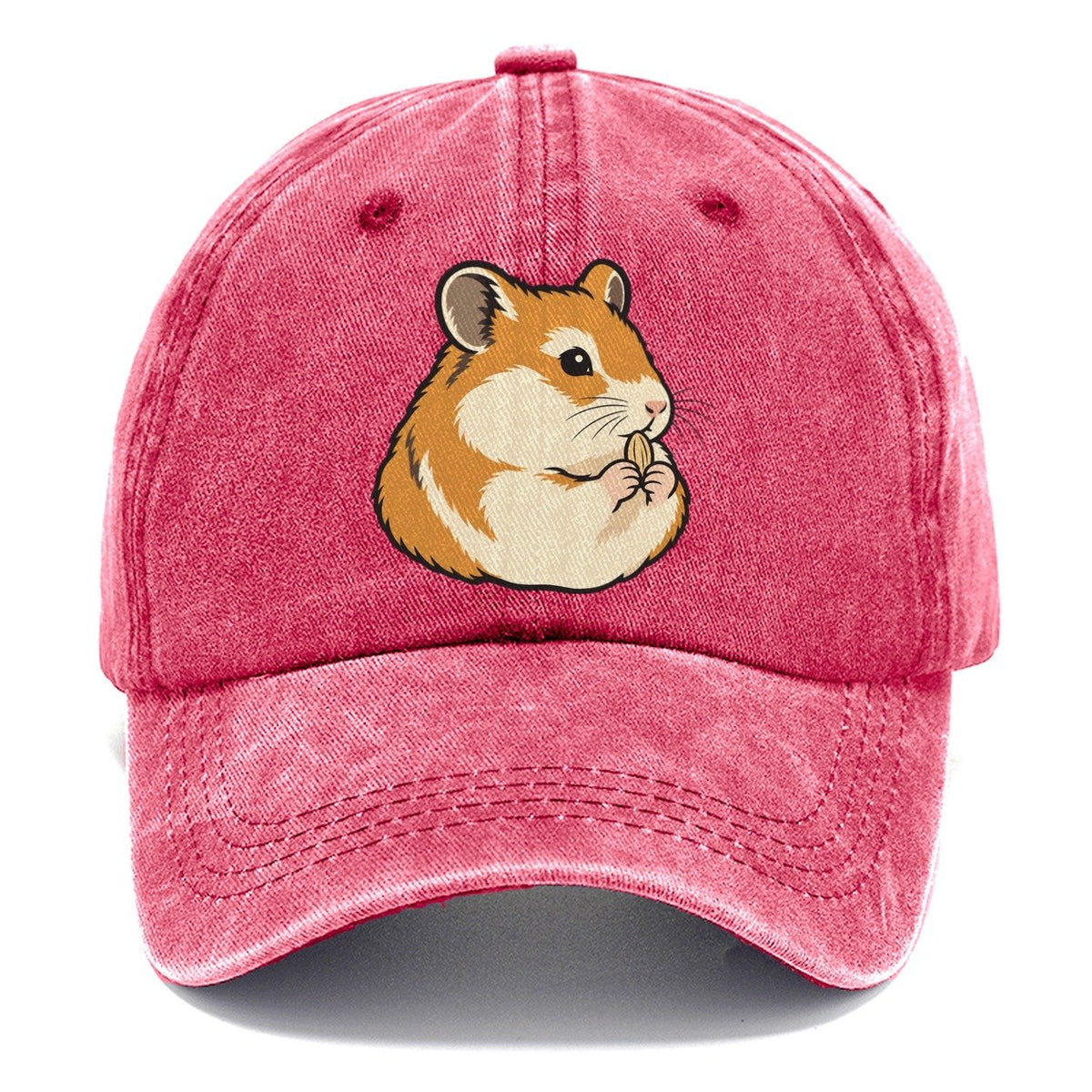 Hamster Seed Keeper Small Pet Logos Classic Cap – Pomegranate Blush