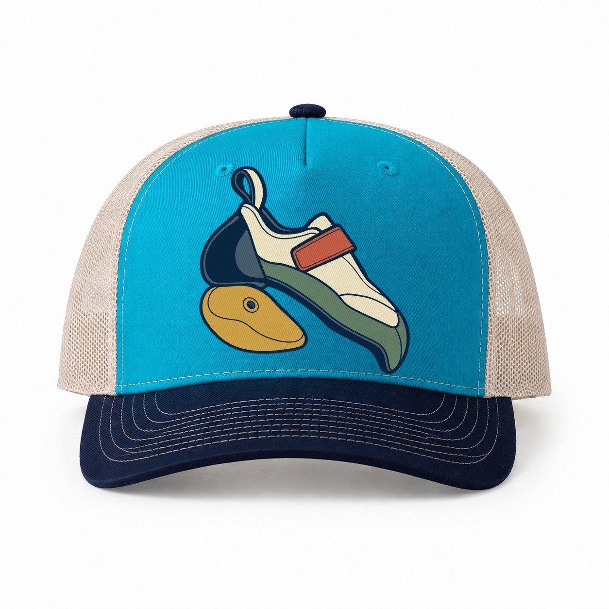 Teal-Navy — front view