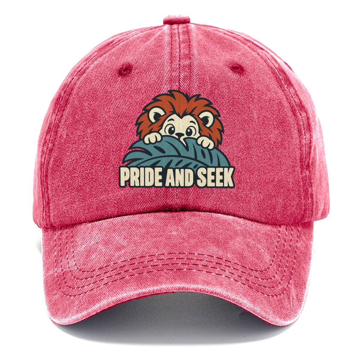 Pride And Seek Familiar Punchlines Classic Cap – Pomegranate Blush