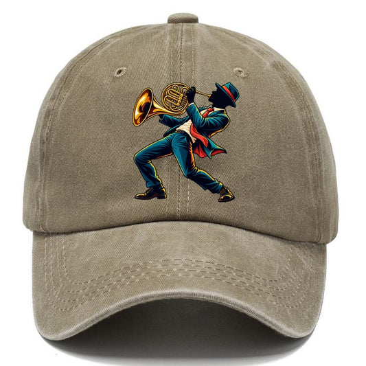 French Horn Icon Music Instruments Classic Cap – Warm Sand