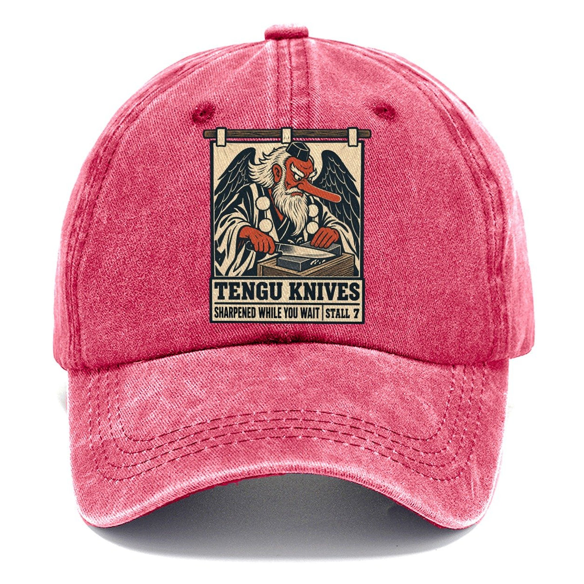 Tengu Knives Yokai Night Market Classic Cap – Pomegranate Blush