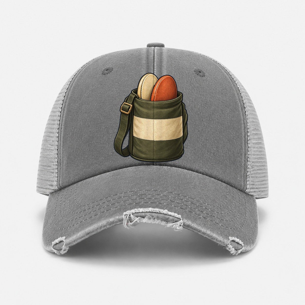 Grey — front view
