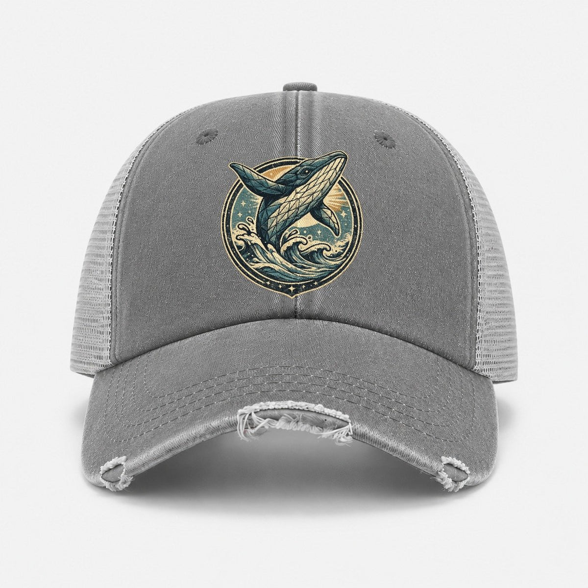 Grey — front view