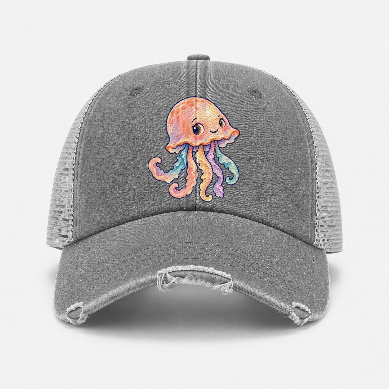 Grey — front view