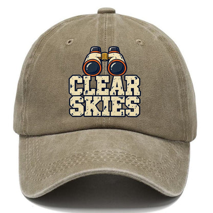 Clear Skies Astronomy And Stargazing Classic Cap – Warm Sand