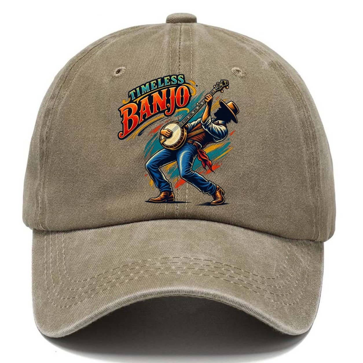 Timeless Banjo Music Instruments Classic Cap – Warm Sand
