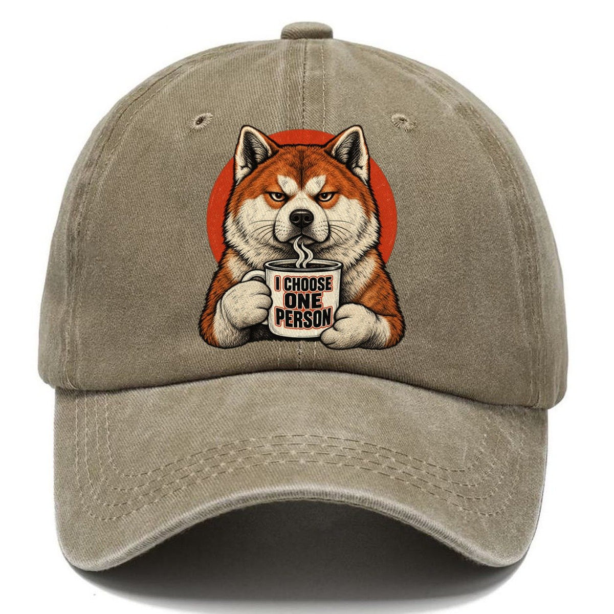 Akita Mug Truths Dog Mug Truths Classic Cap – Warm Sand