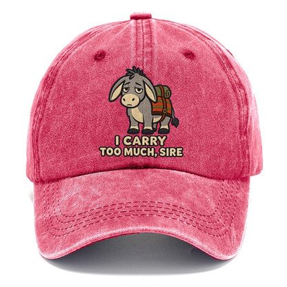 Donkey Bearer Weary Court Classic Cap – Pomegranate Blush