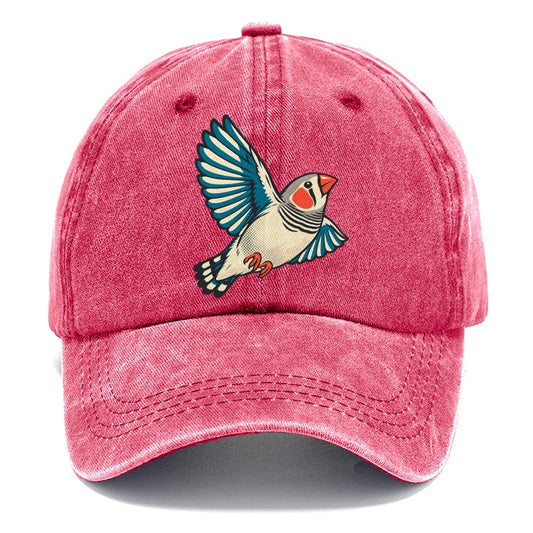 Zebra Finch Flash Classic Cap – Pomegranate Blush