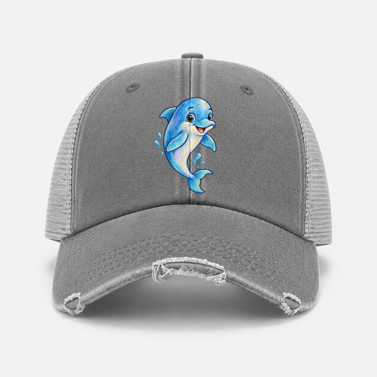 Grey — front view