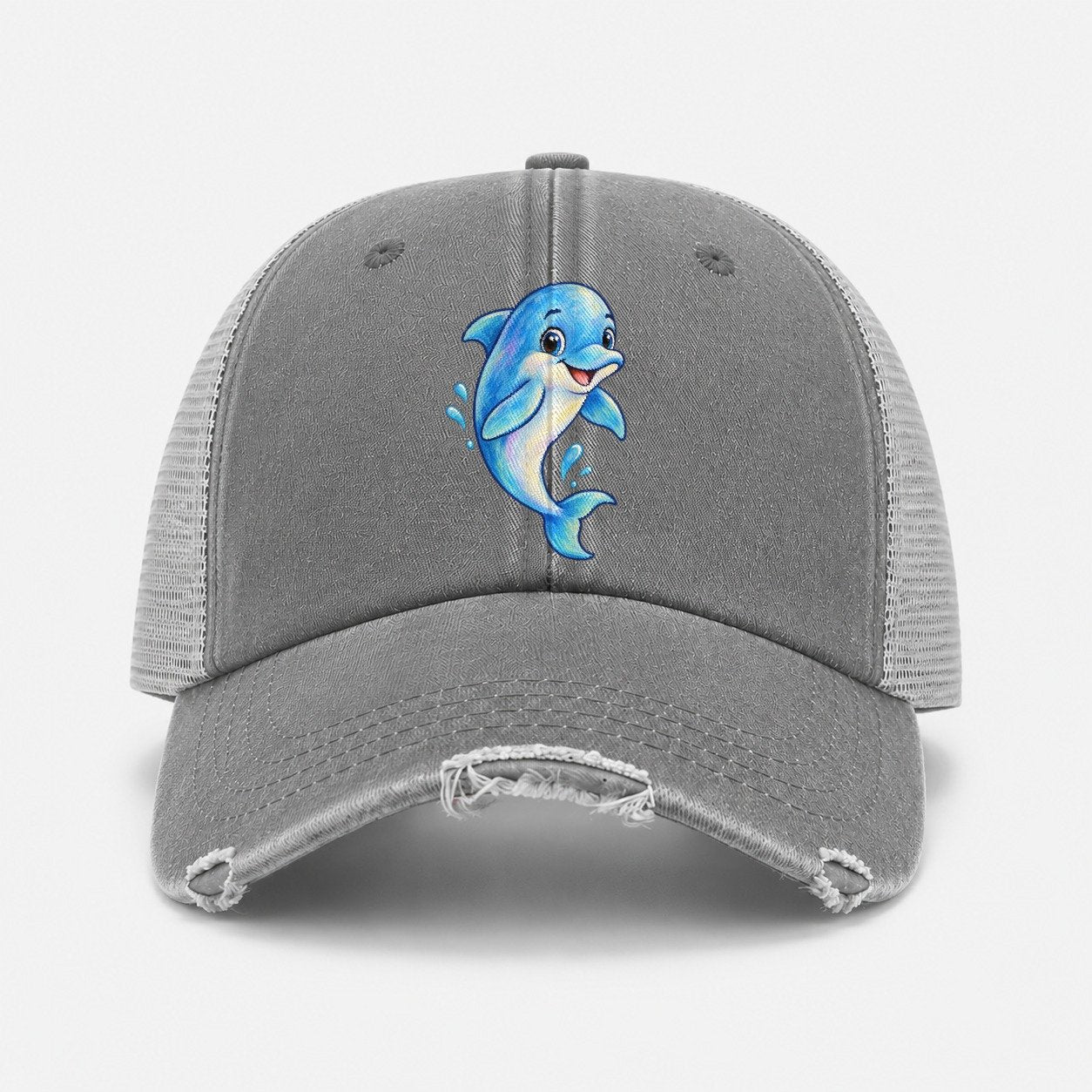 Grey — front view