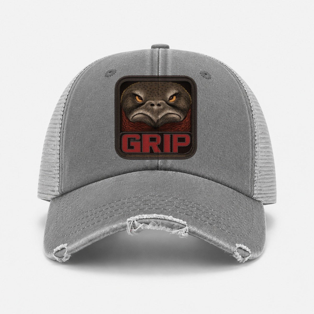 Grey — front view