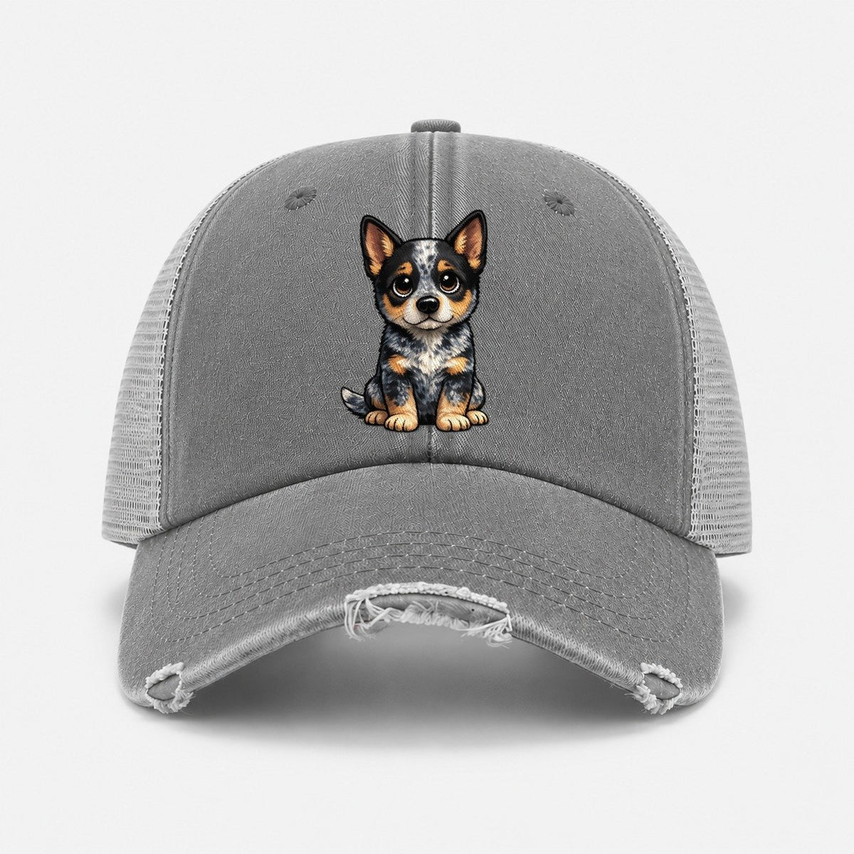 Grey — front view