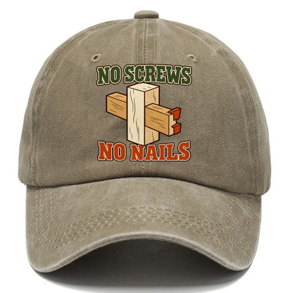 No Screws No Nails Woodworking Classic Cap – Warm Sand