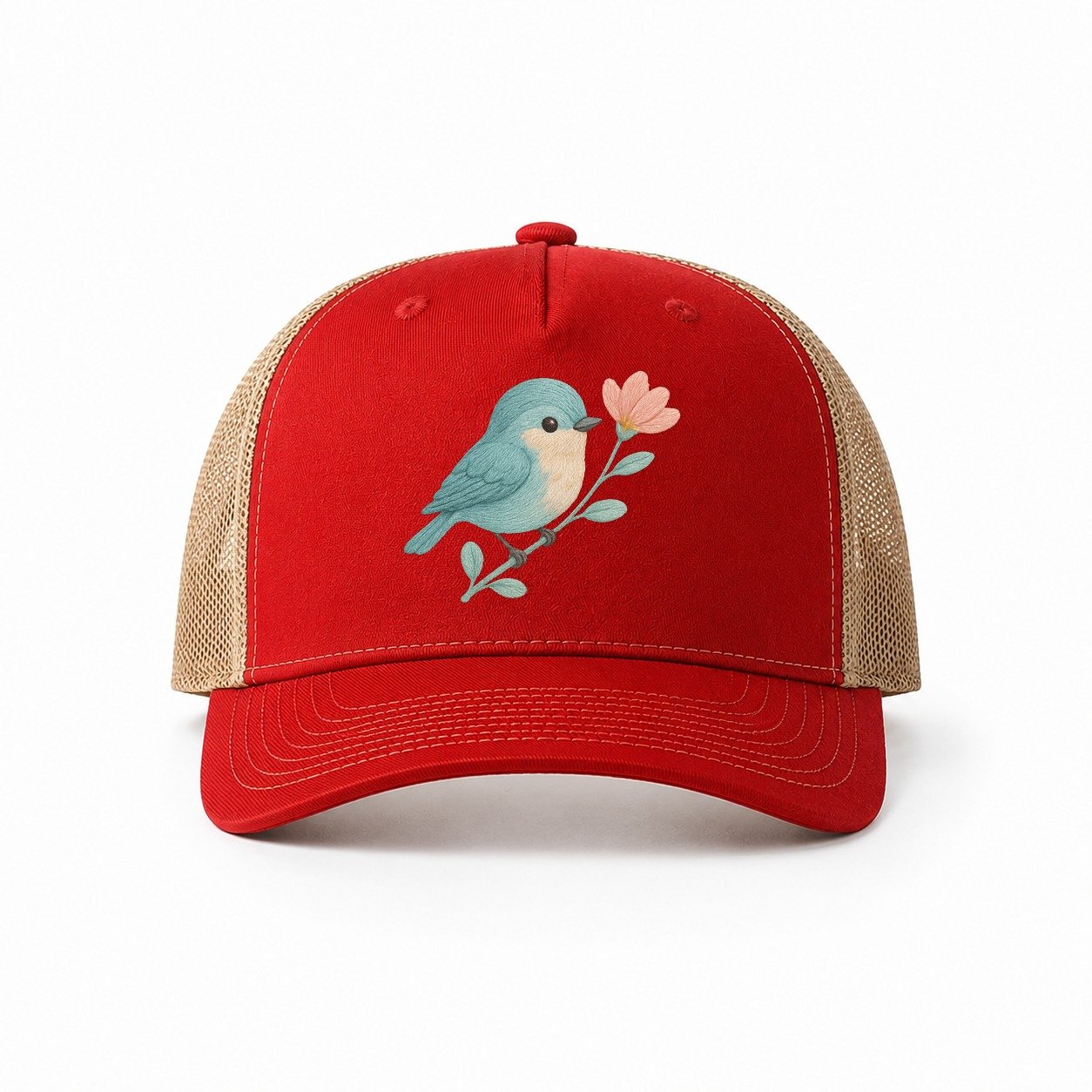 Red-Khaki — front view