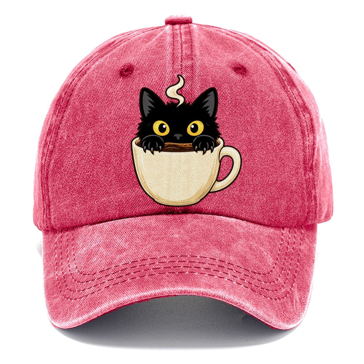 Black Cat Coffee Mug Fan Favorites Classic Cap – Pomegranate Blush
