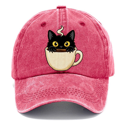 Black Cat Coffee Mug Fan Favorites Classic Cap – Pomegranate Blush