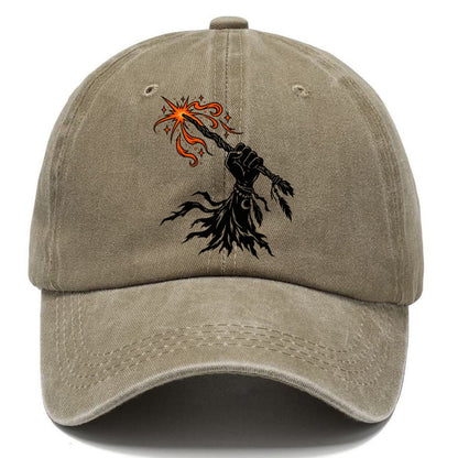 Witch Power Fist Witch Magic Classic Cap – Warm Sand