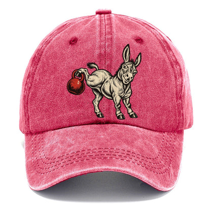 Donkey Kickbacks Animal Lifters Classic Cap – Pomegranate Blush