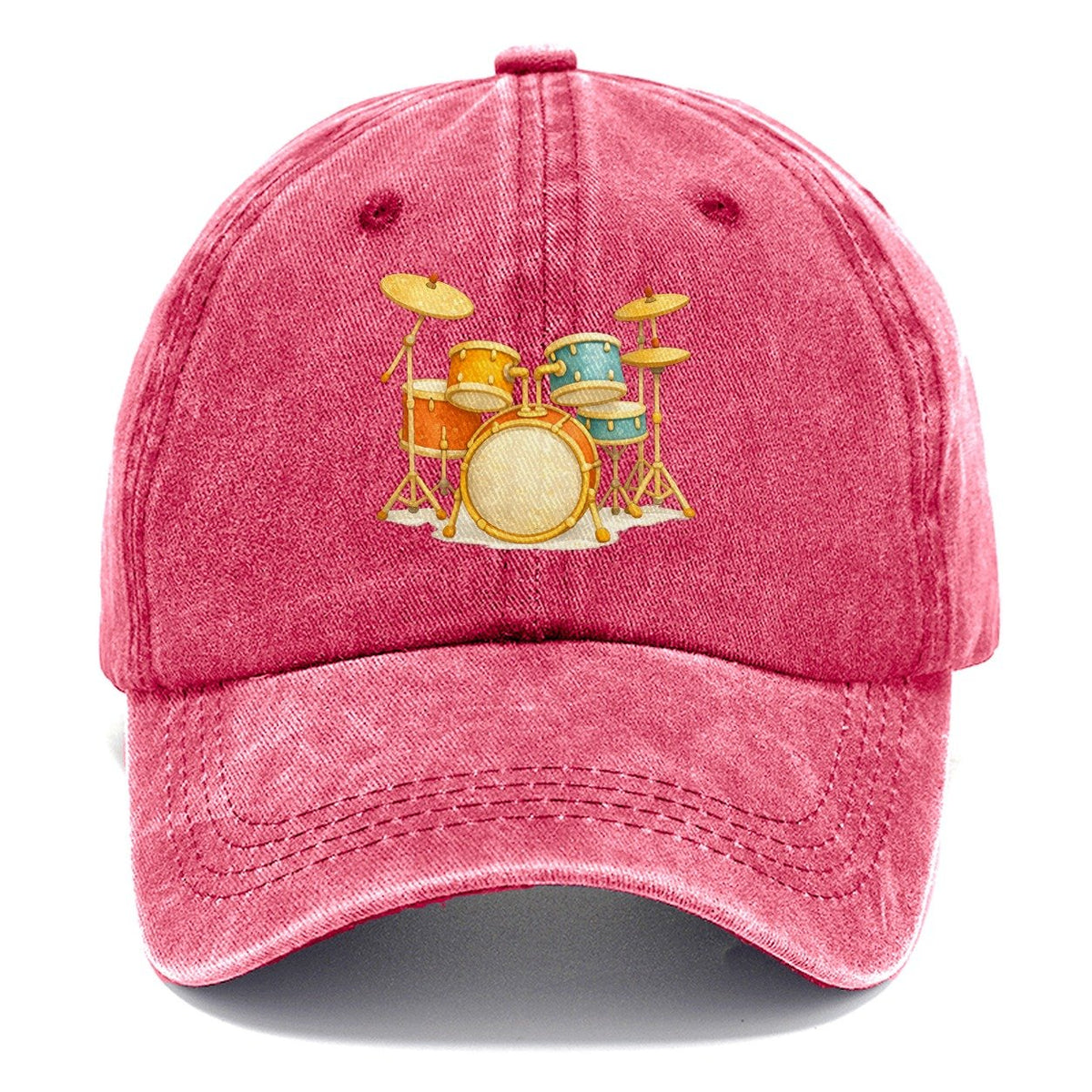 Colorful Drum Kit Classic Cap – Pomegranate Blush