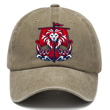 Norway Minimal Emblem Country Logos Classic Cap – Warm Sand