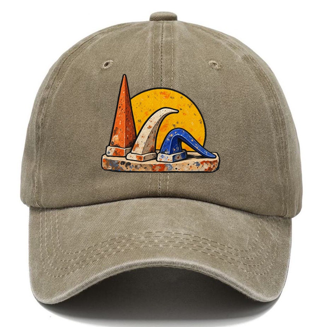 Firing Cone Trio Clay Color Makers Classic Cap – Warm Sand