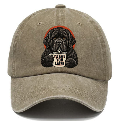 Newfoundland Mug Truths Dog Mug Truths Classic Cap – Warm Sand