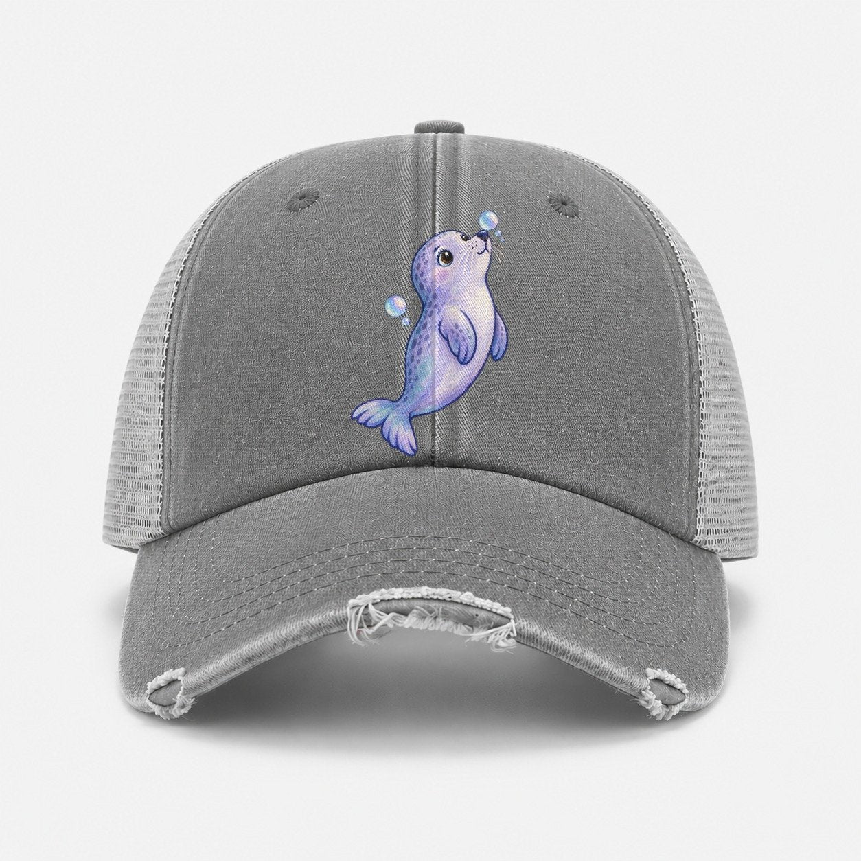 Grey — front view
