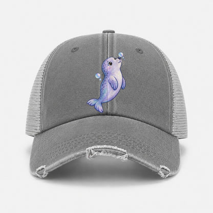 Grey — front view