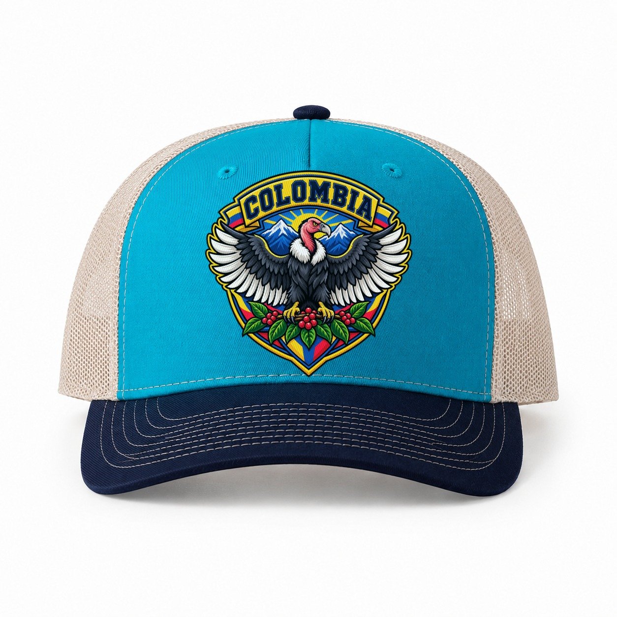 Teal-Navy — front view