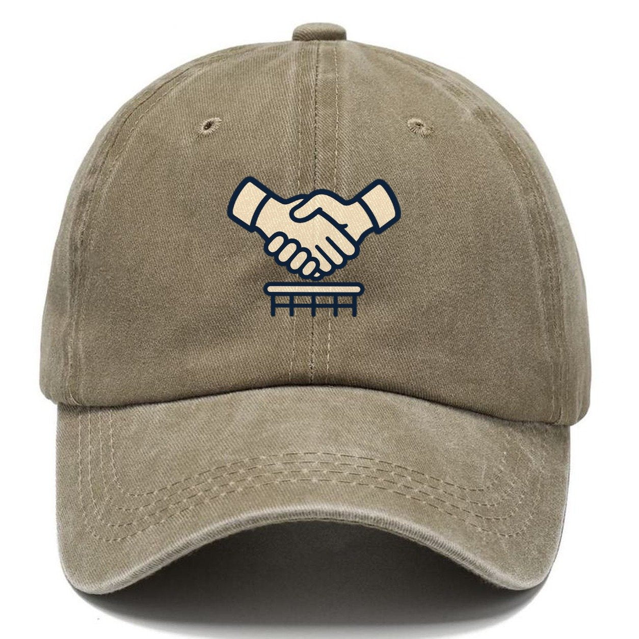 Post Match Handshake Tennis Match Rituals Classic Cap – Warm Sand