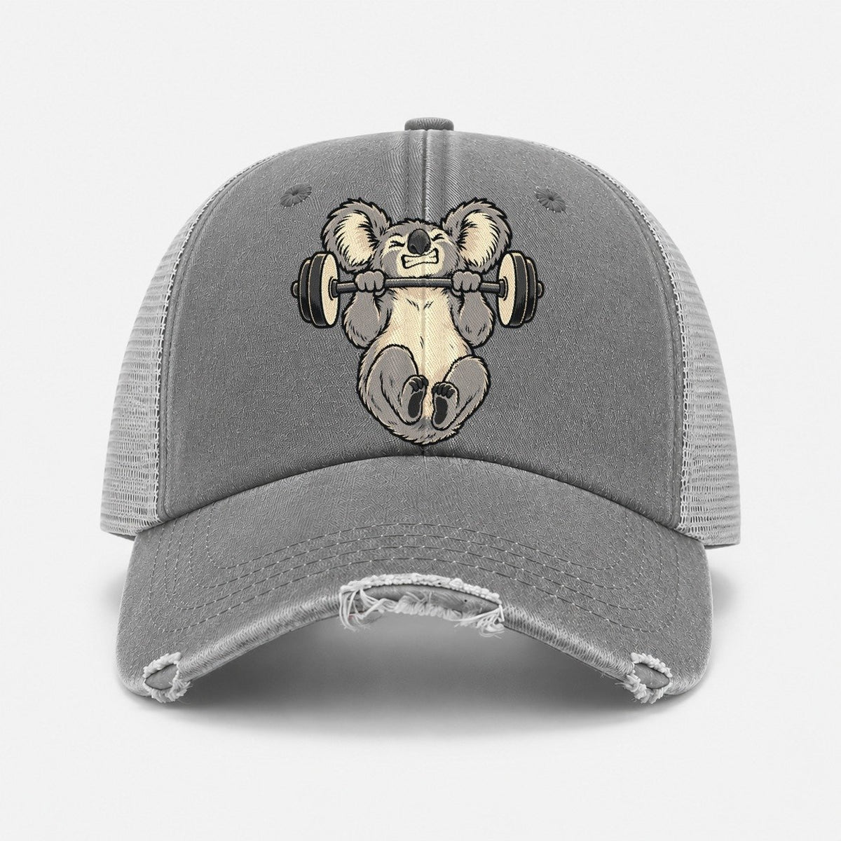 Grey — front view