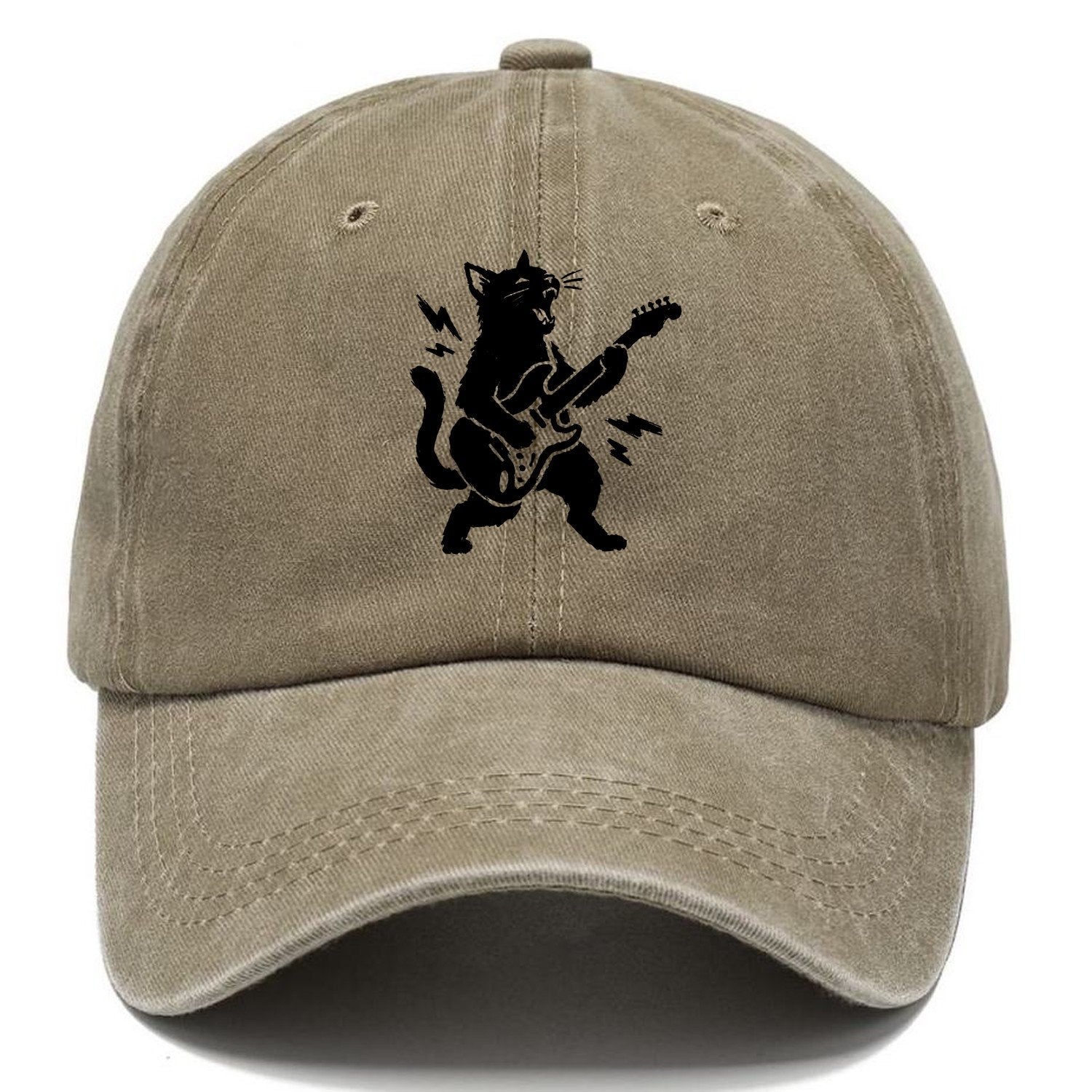 Rock Cat Guitar Classic Cap – Warm Sand