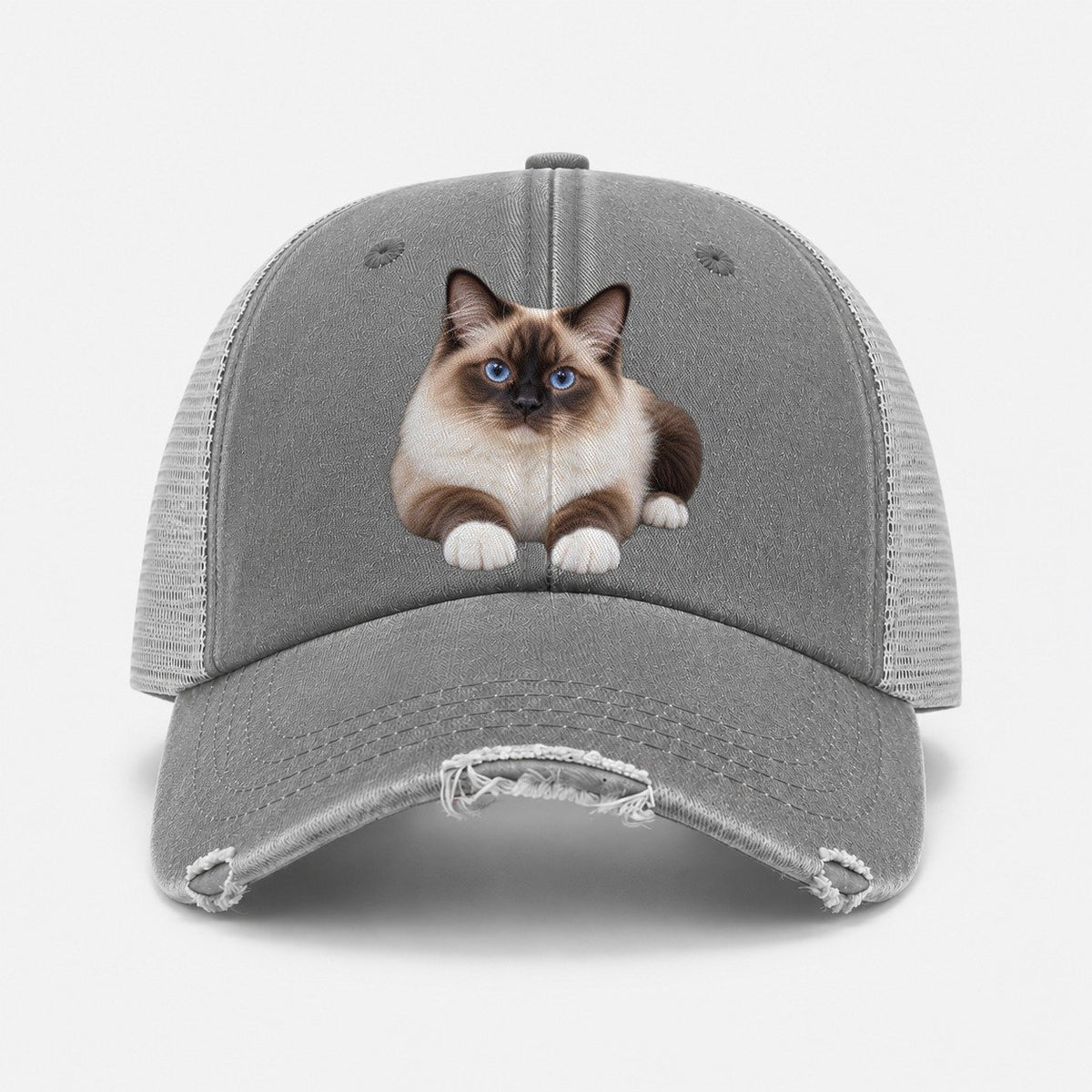 Grey — front view