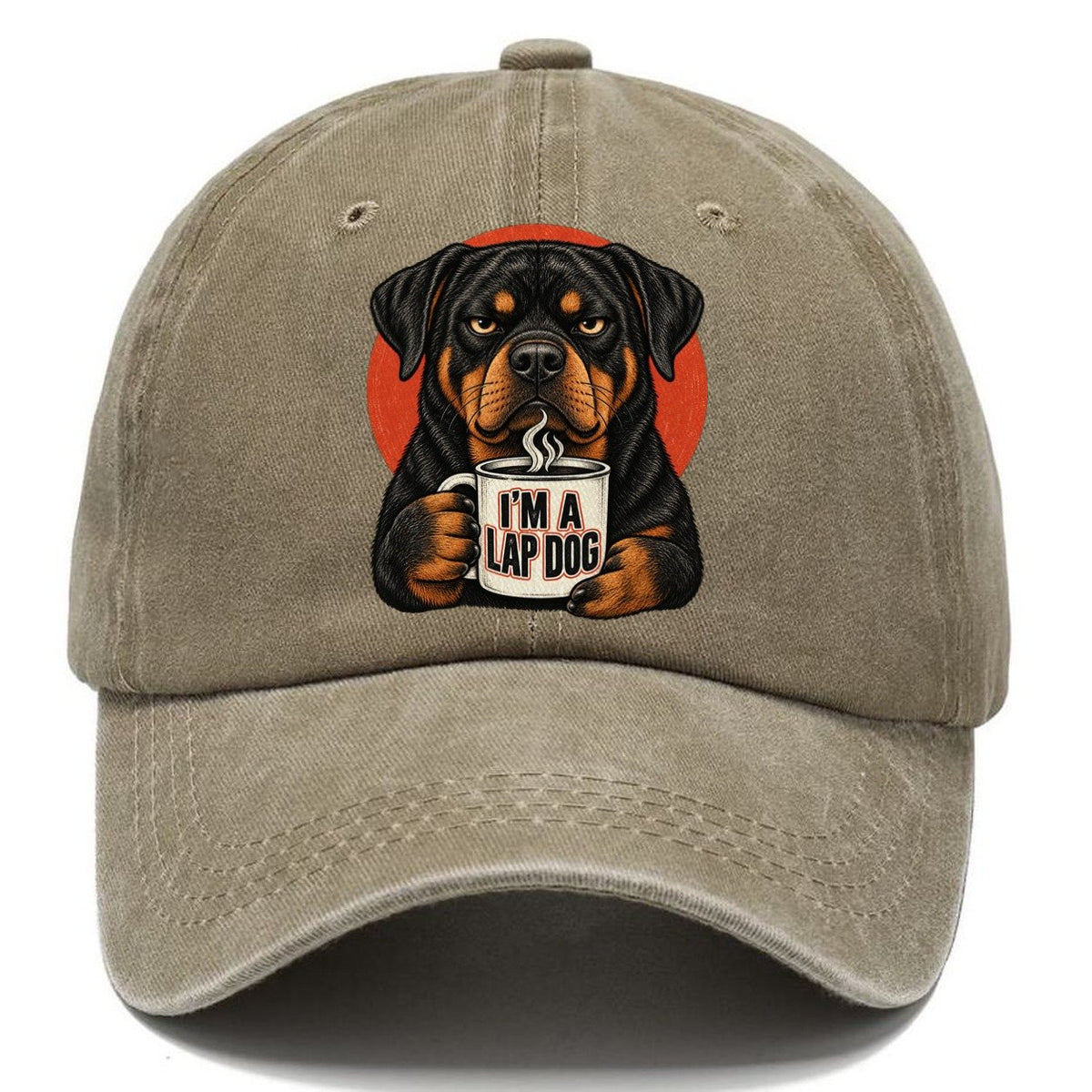 Rottweiler Mug Truths Dog Mug Truths Classic Cap – Warm Sand