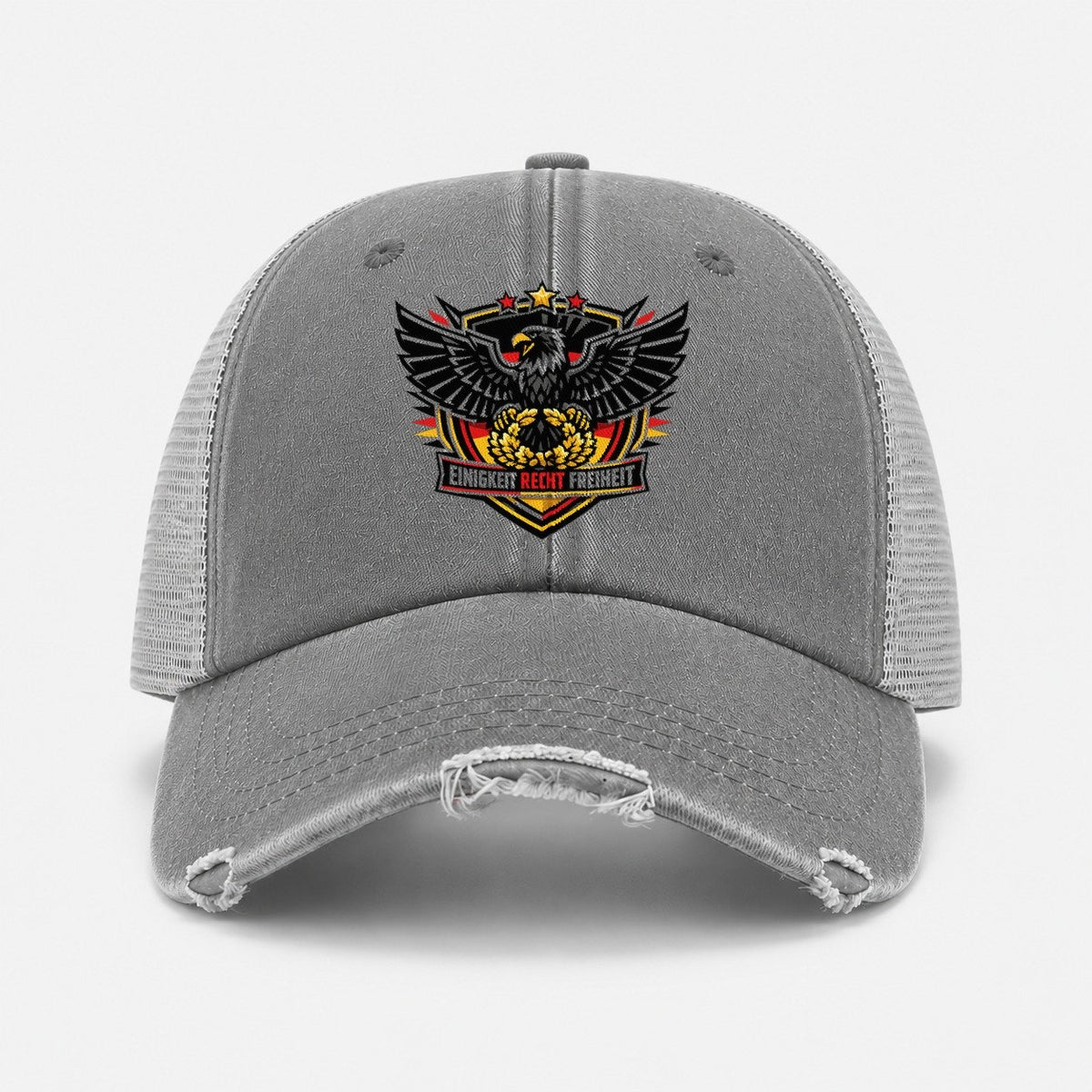 Grey — front view