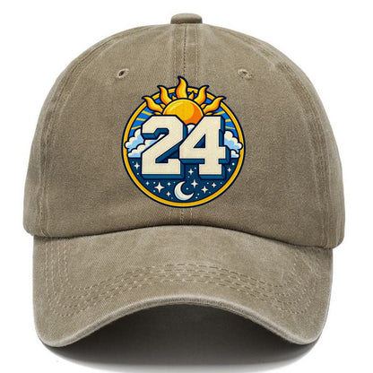 All Day Every Hour Number Club Classic Cap – Warm Sand