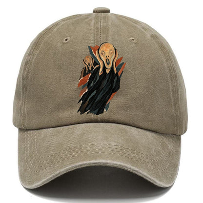 Kinetic Collage Scream Classic Cap – Warm Sand