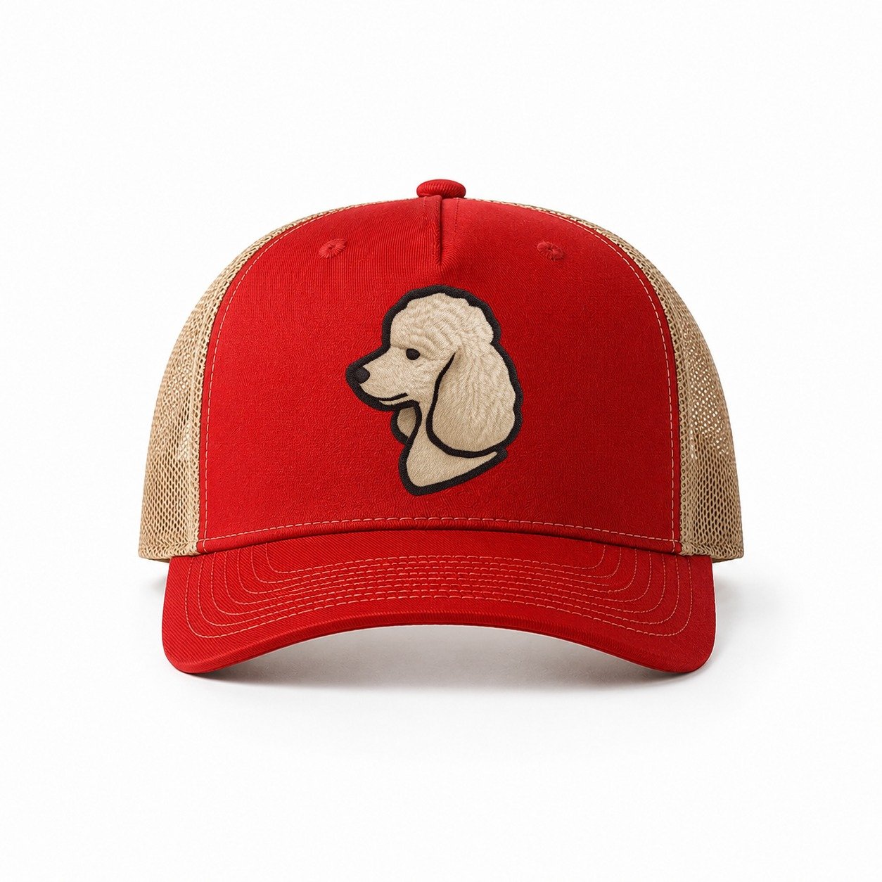 Red-Khaki — front view